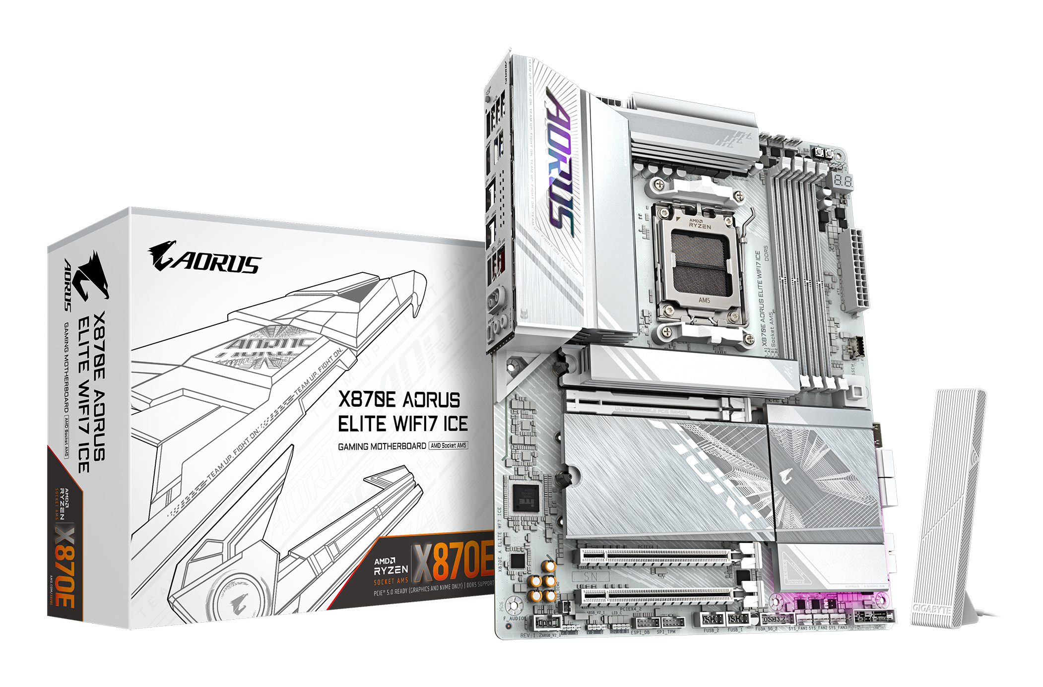 Gigabyte X870E AORUS ELITE WIFI7 ICE