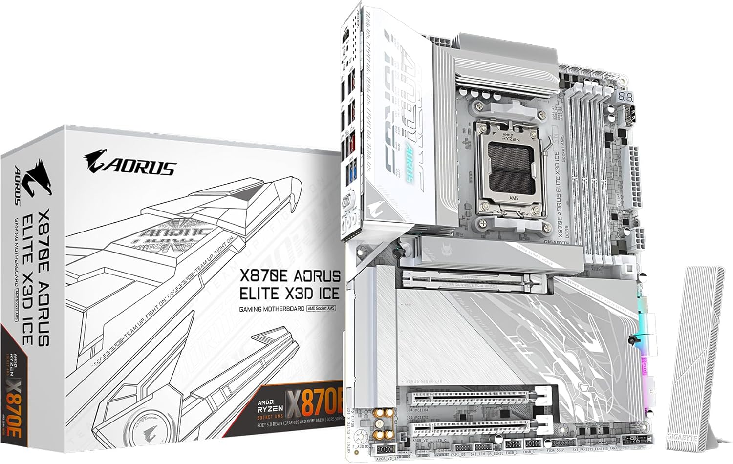 Gigabyte X870E AORUS ELITE X3D ICE