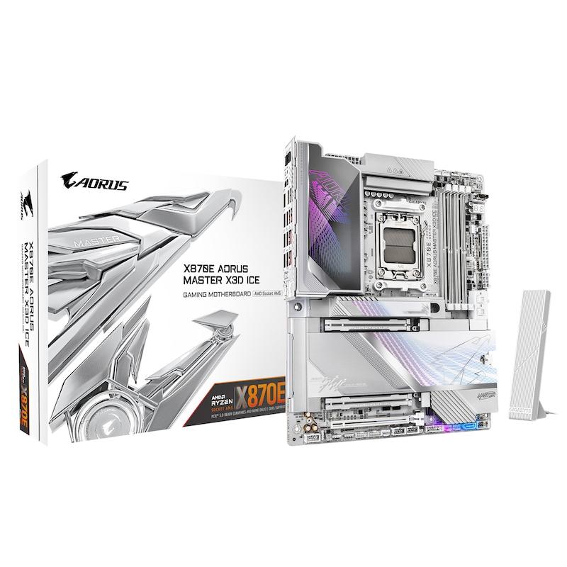 Gigabyte X870E AORUS MASTER X3D ICE