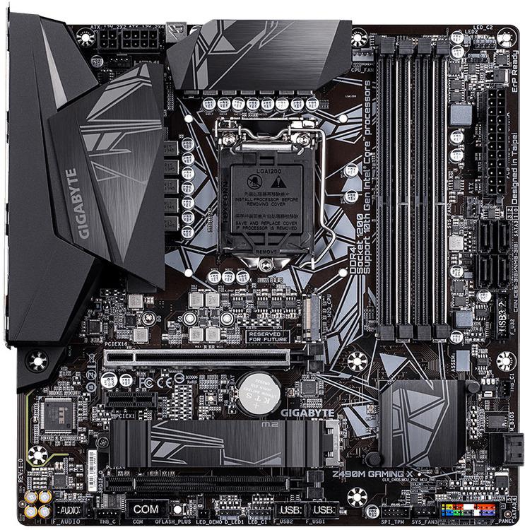 Gigabyte Z490M GAMING X