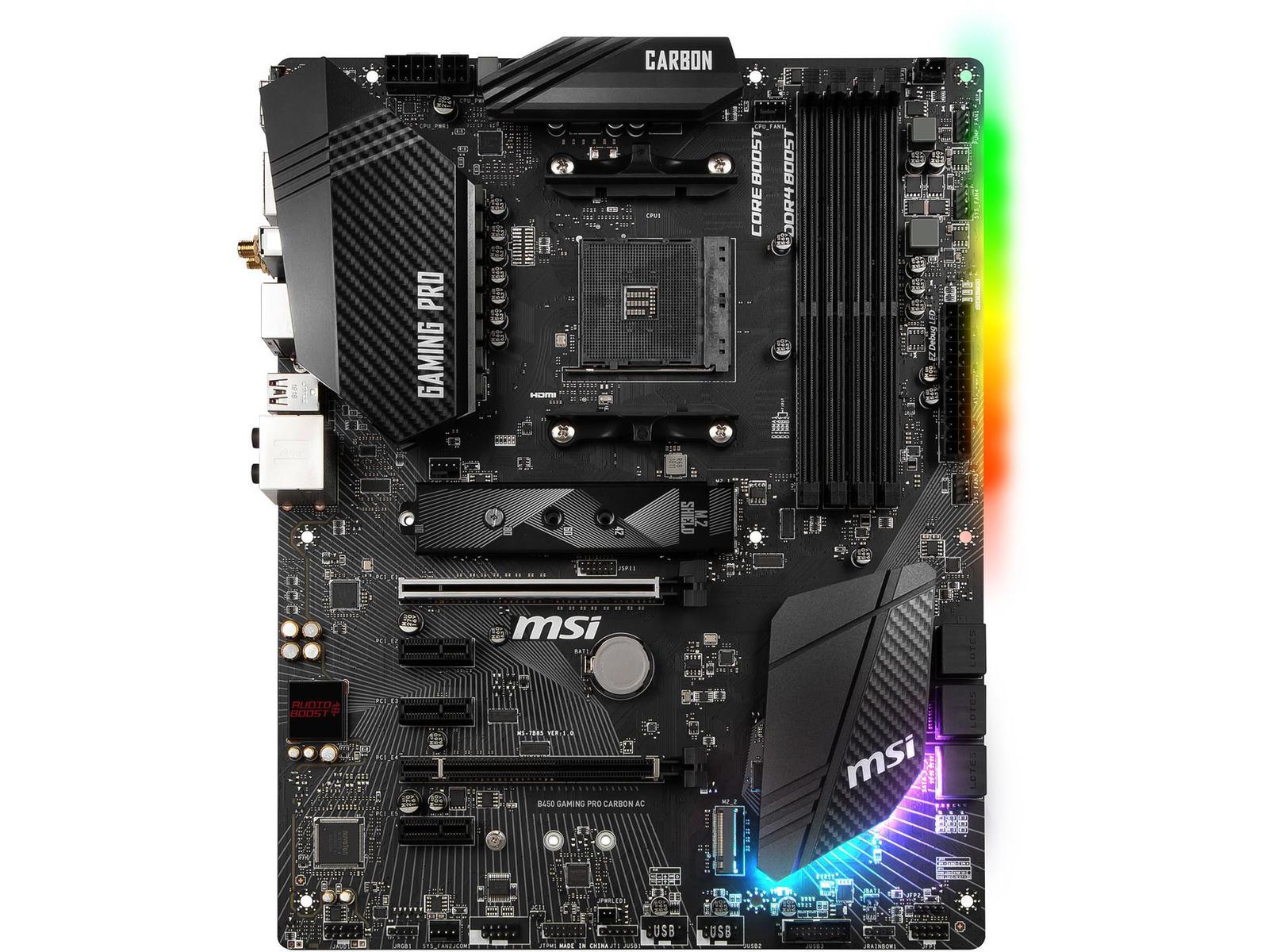 MSI B450 GAMING PRO CARBON AC