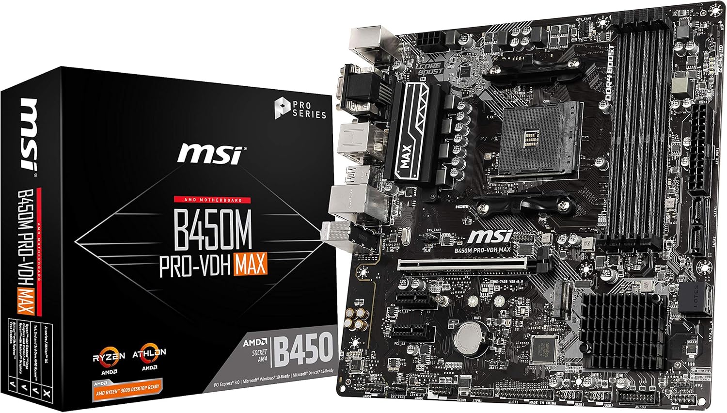 MSI B450M PRO-VDH MAX