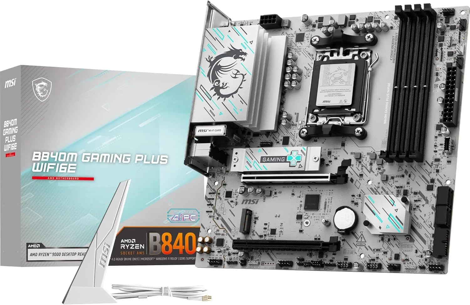 MSI B840M GAMING PLUS WIFI6E