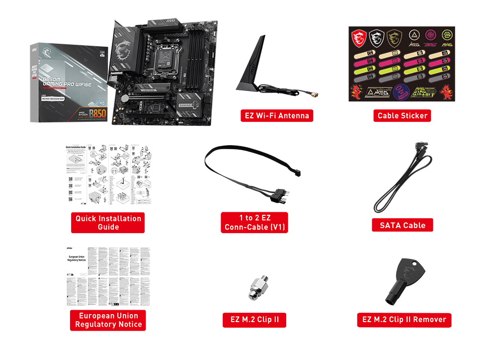 MSI B850M GAMING PRO WIFI6E