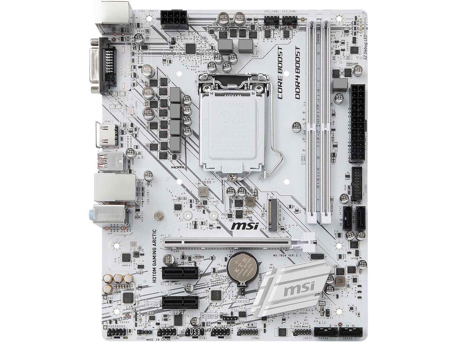 MSI H310M GAMING ARCTIC