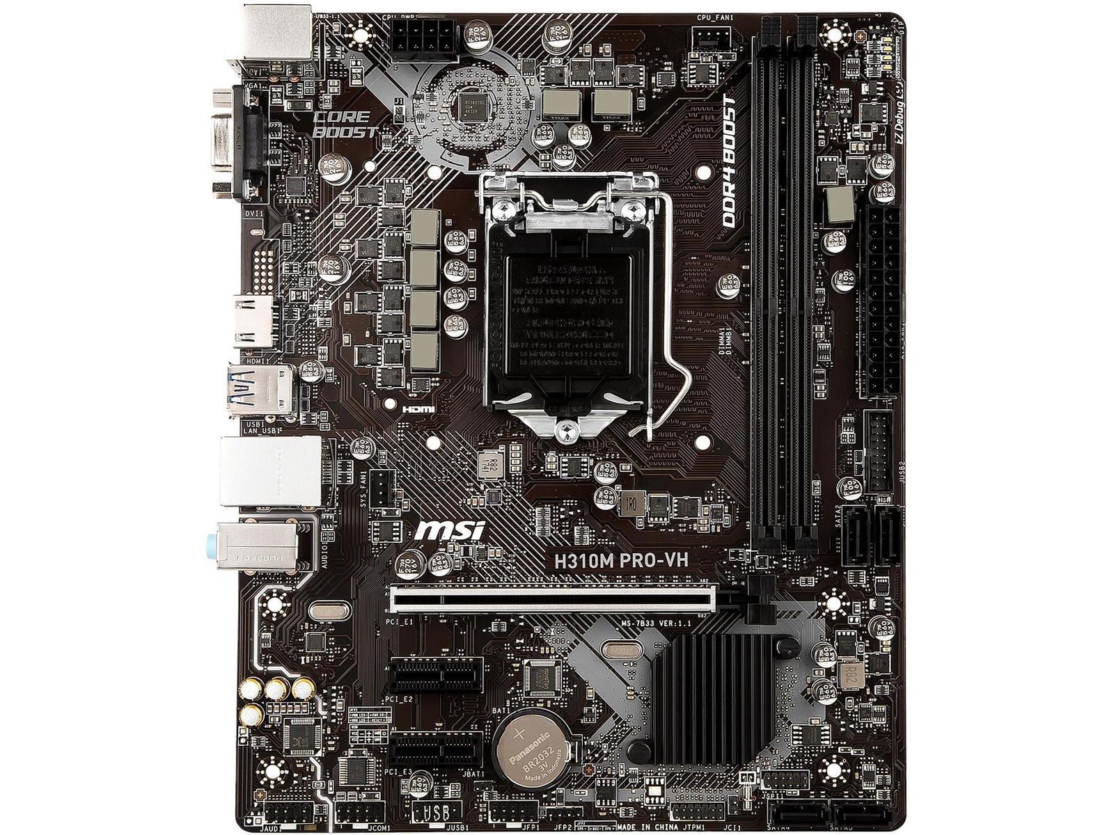 MSI H310M PRO-VH