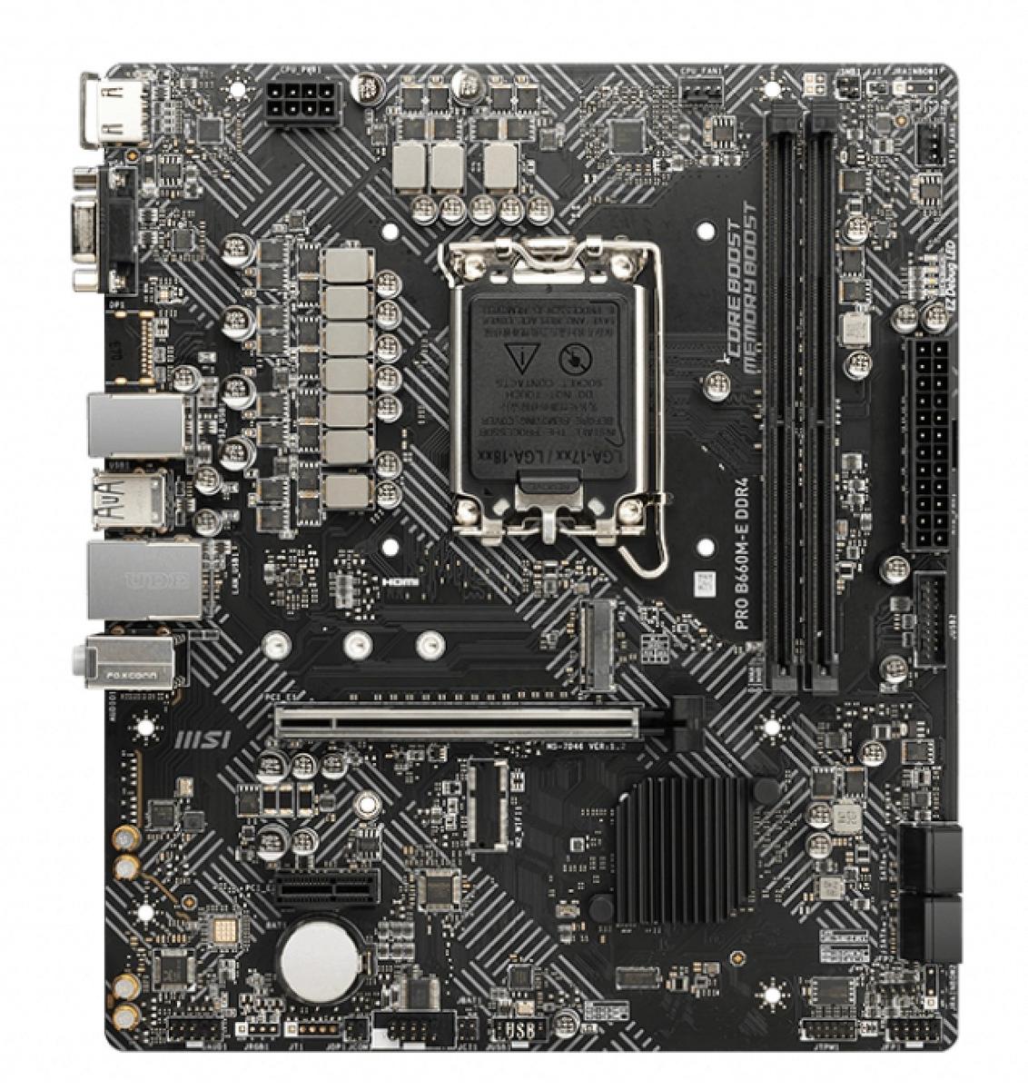 MSI PRO B660M-E DDR4