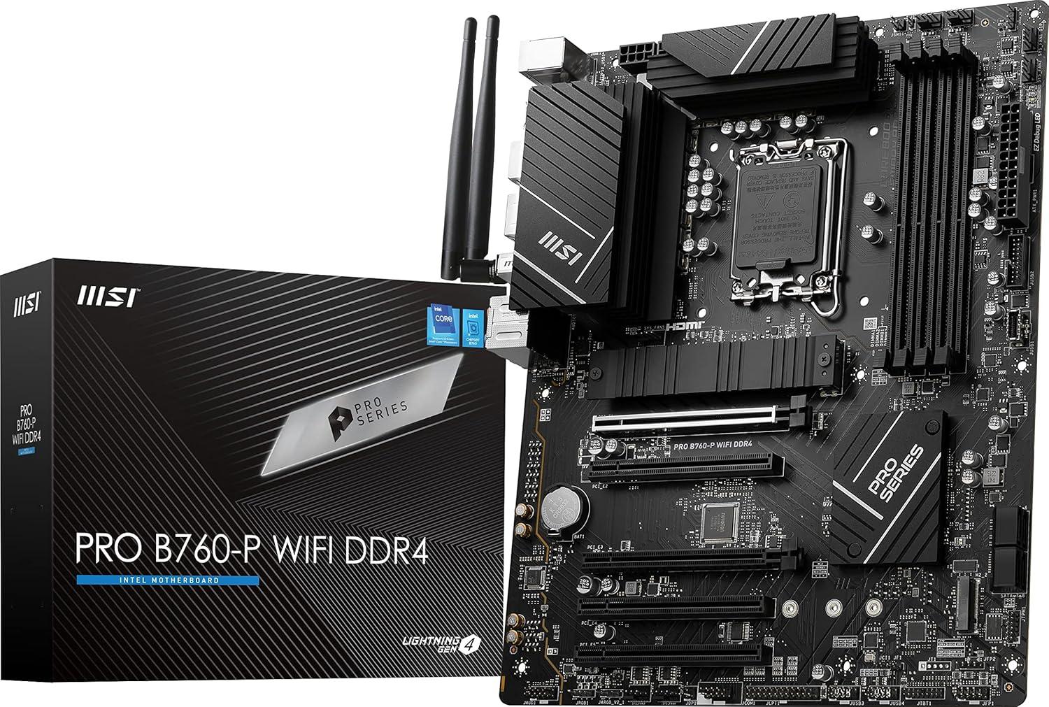 MSI PRO B760-P WIFI DDR4