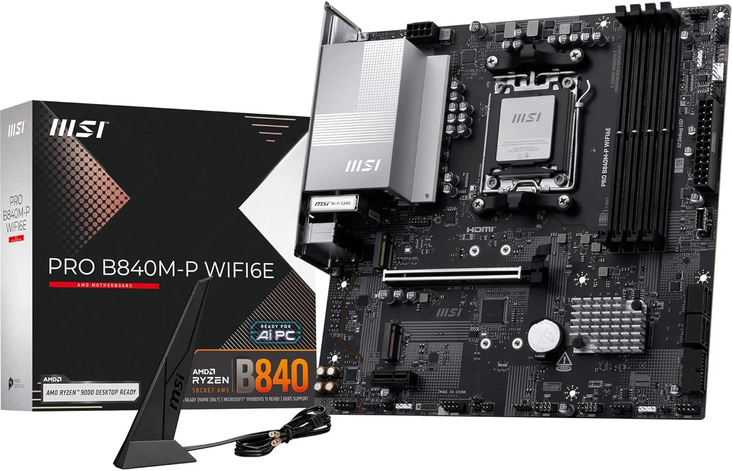 MSI PRO B840M-P WIFI6E