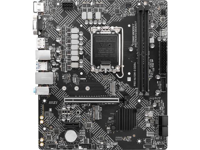 MSI PRO H610M-G DDR4
