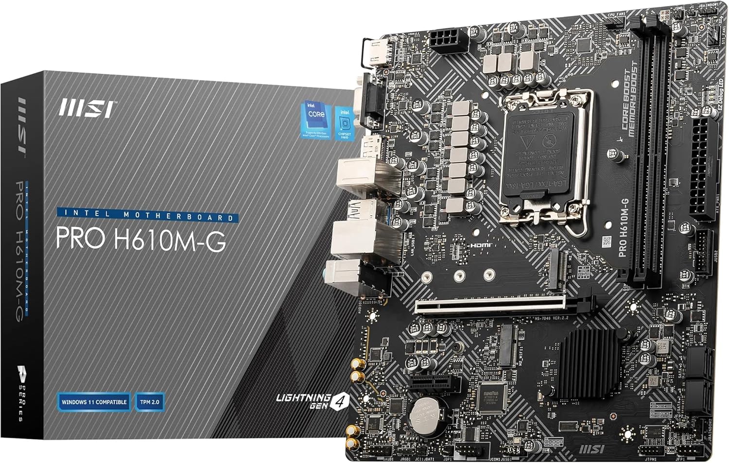 MSI PRO H610M-G