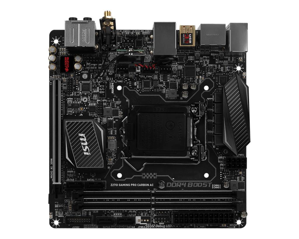 MSI Z270I GAMING PRO CARBON AC