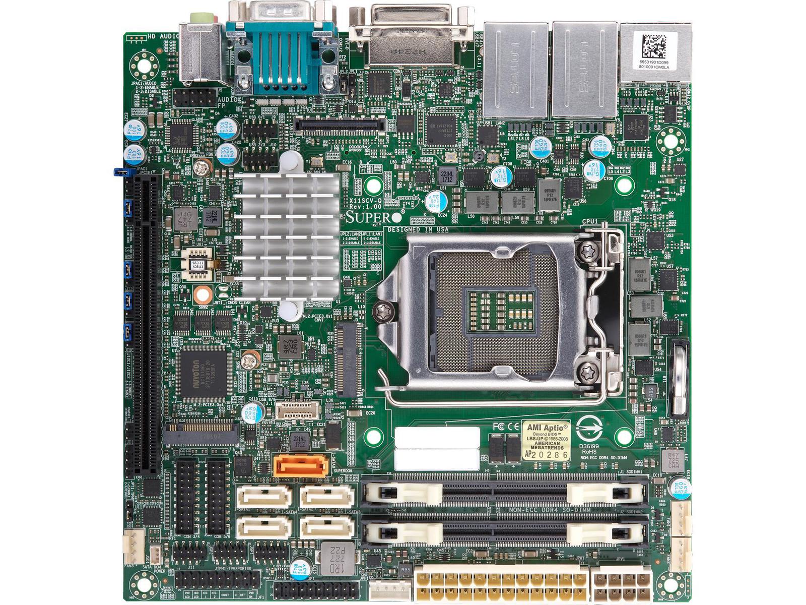 Supermicro MBD-X11SCV-Q-O