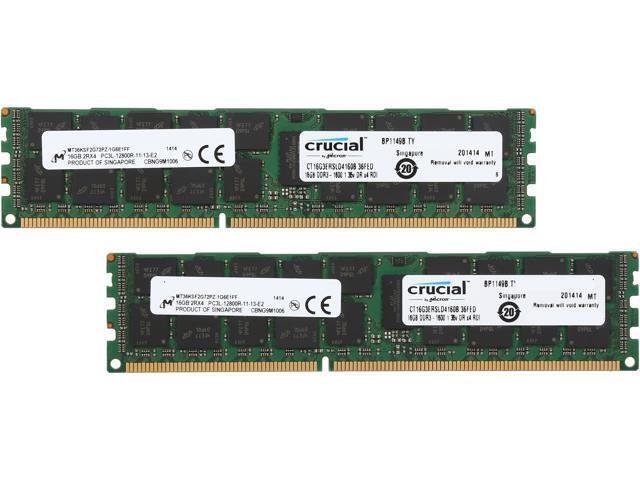 Crucial CT2K16G3ERSLD4160B 32 GB
