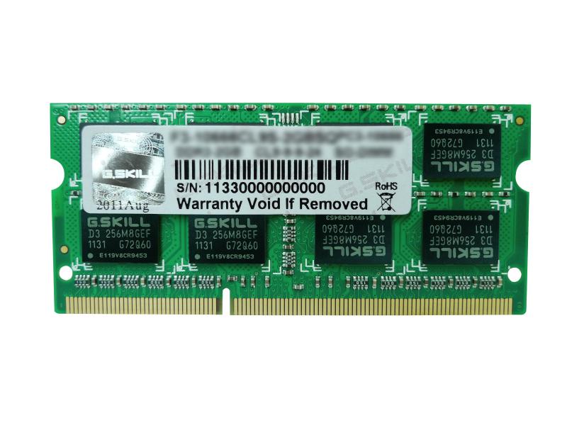 G.Skill F3-10666CL9S-8GBSQ 8 GB