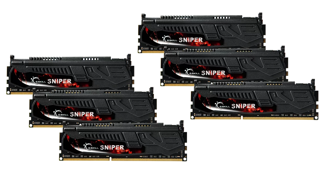 G.Skill Sniper Gaming + Turbulence 24 GB