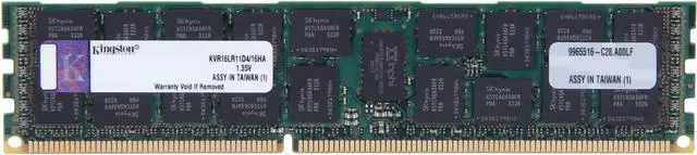 Kingston KVR16LR11D4/16HA 16 GB