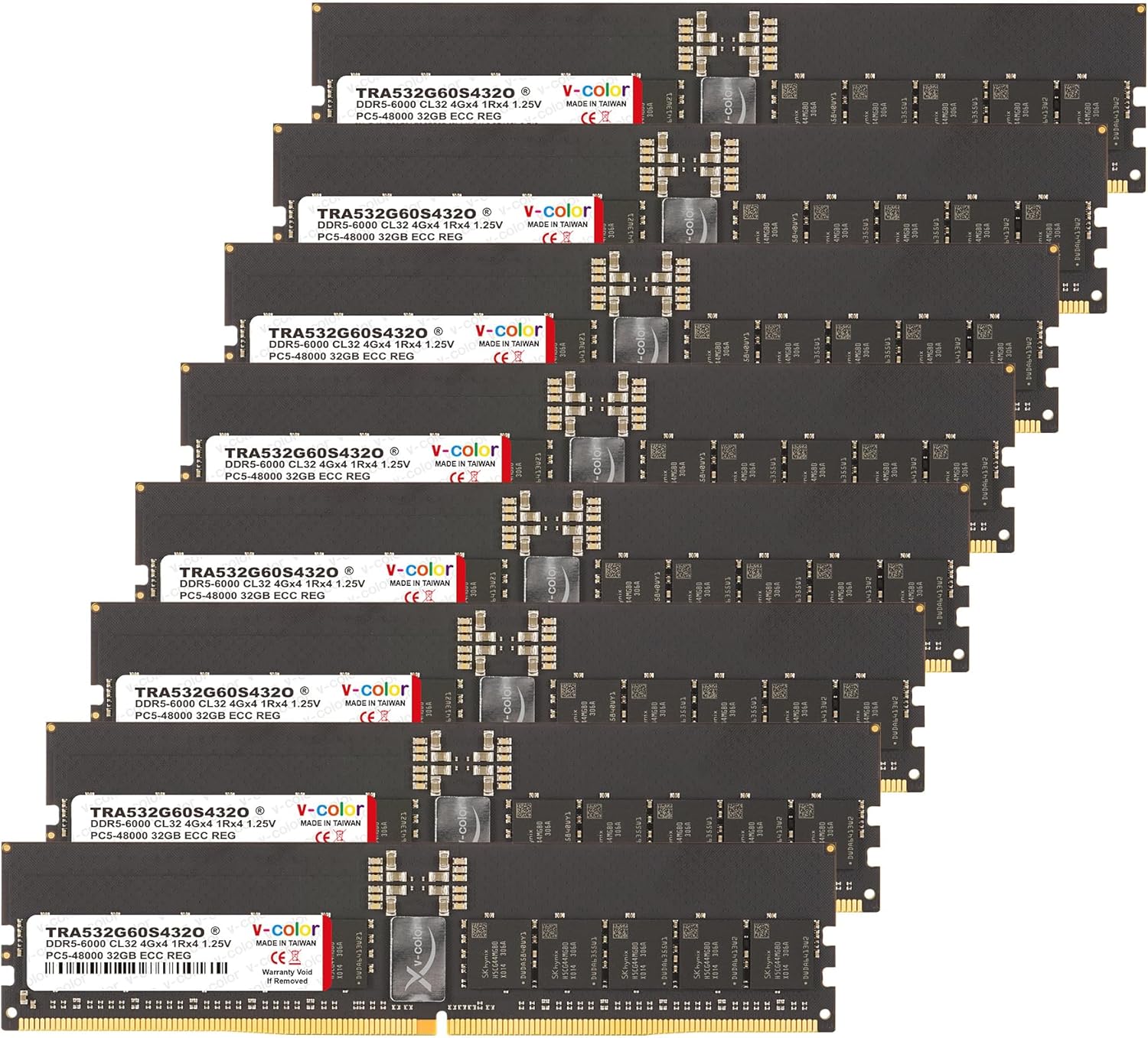 V-Color TRA532G60S432O 256 GB 8x32GB DDR5-6000