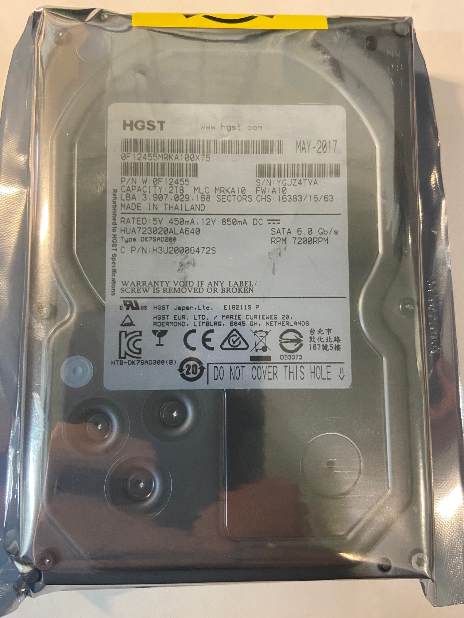 Hitachi Ultrastar 7K3000