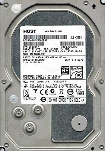 Hitachi 0F19847 4000GB