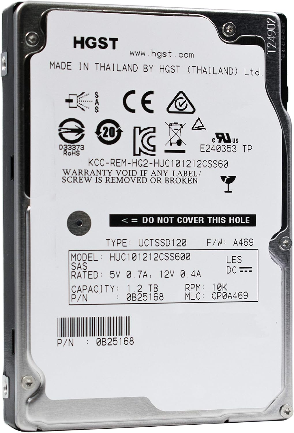 Hitachi Ultrastar C10K1200 1200GB