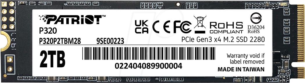 Patriot P320 2000GB