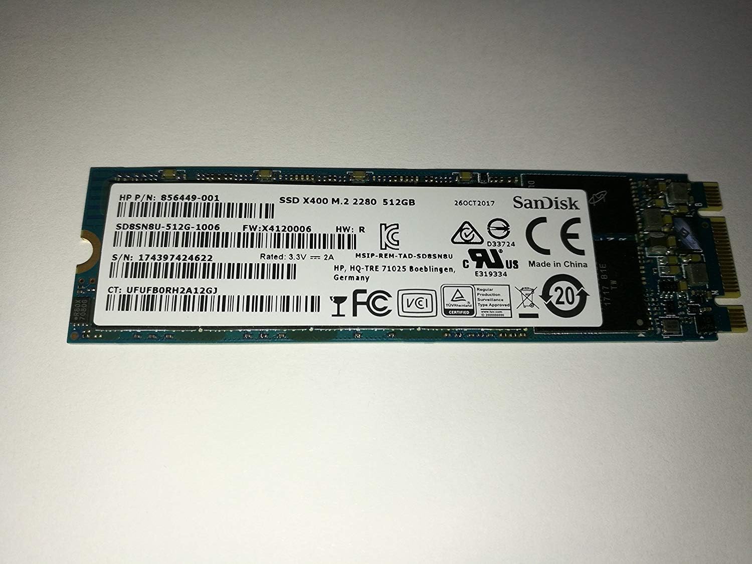 SanDisk X400 128GB