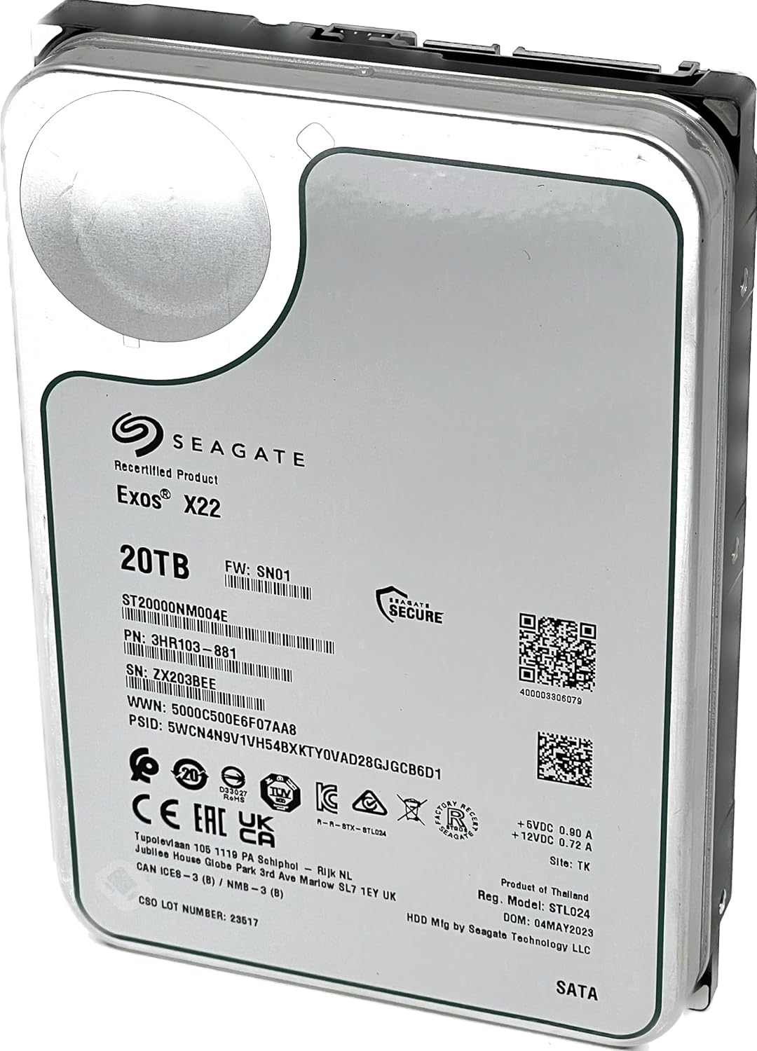 Seagate Exos X22 20000GB