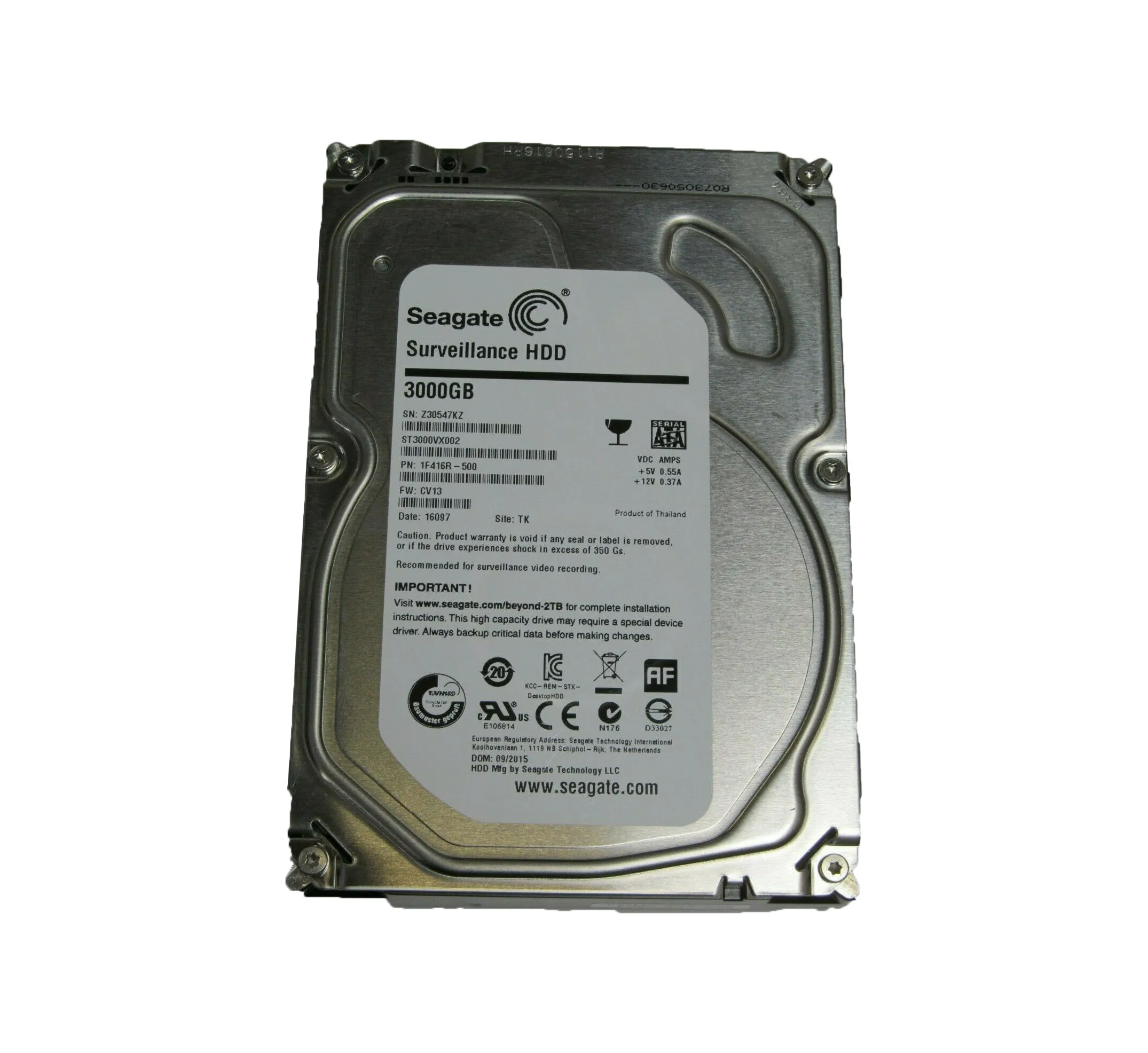 Seagate ST3000VX002