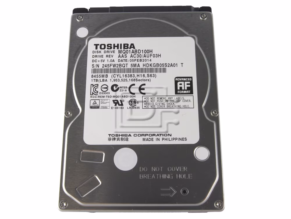 Toshiba MQ01ABD100H